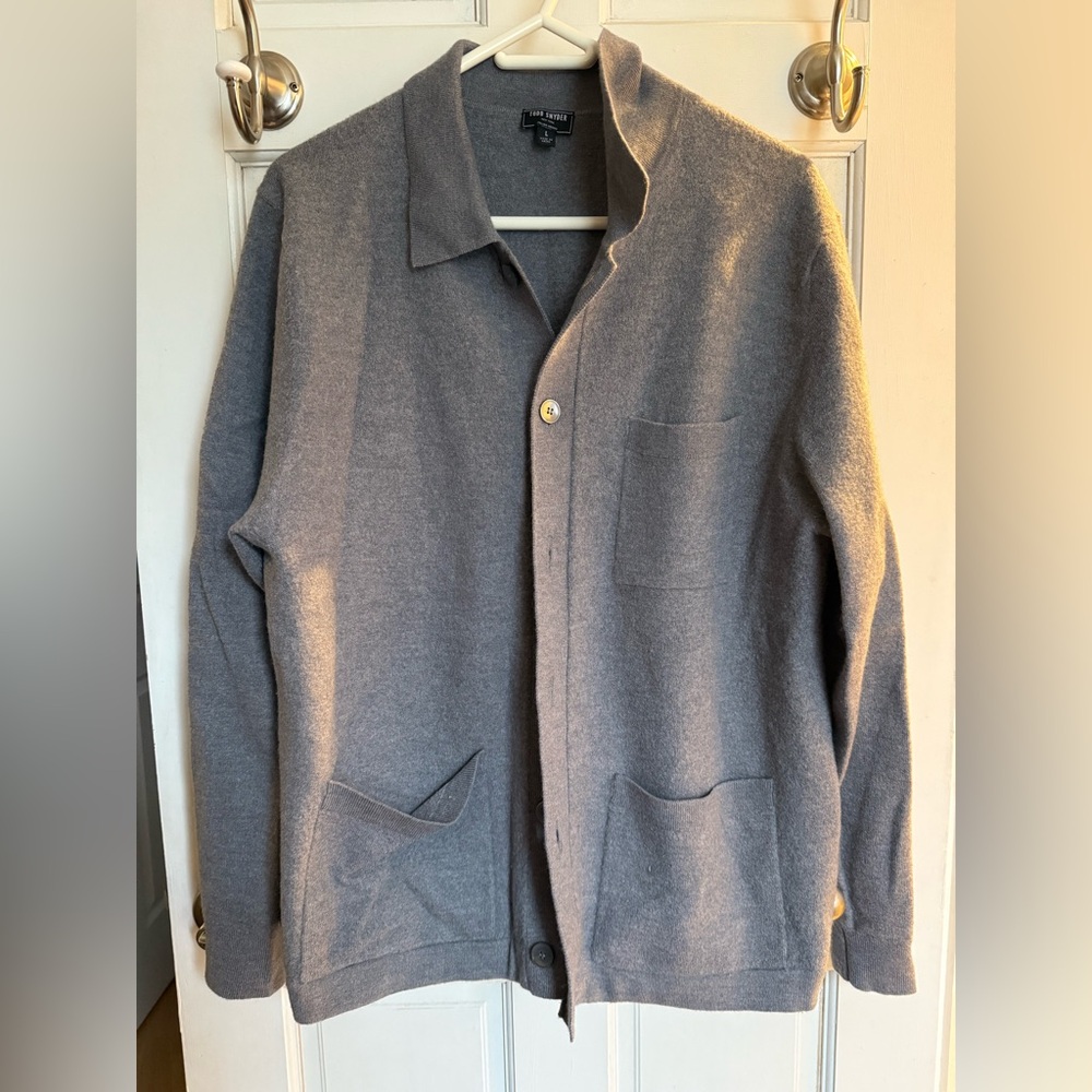 Todd Snyder pub jacket cardigan Italian merino